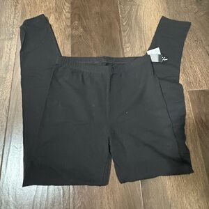 Black Cotton Leggings